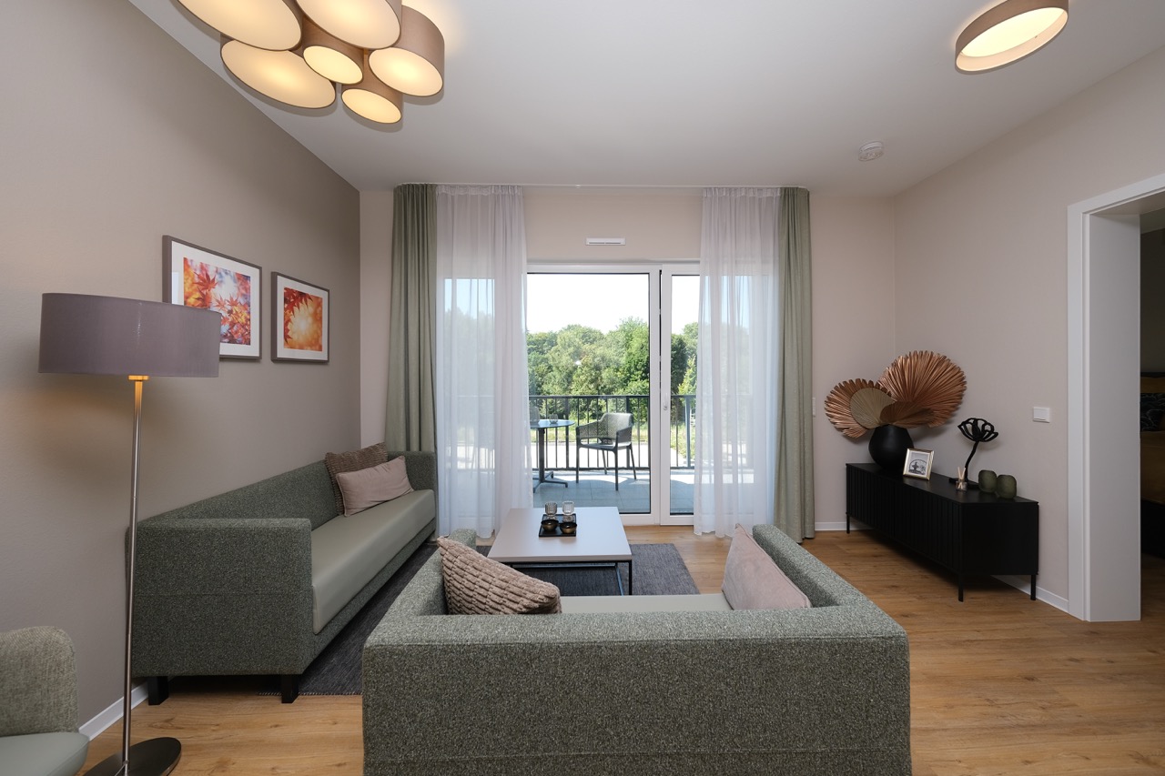 Modernes Wohnzimmer in limes living